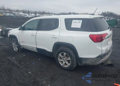 2017 GMC Acadia Sle-1 из США, поврежденный, VIN 1GKKNRLAXHZ160661